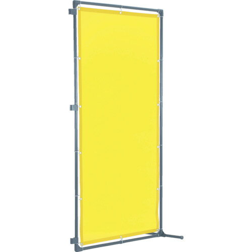 【★ポイント5倍★】楽天スーパーSAIL(6/4~6/11)※要エントリー TRUSCO 溶接遮光フェンス 1515型接続 固定足 黄 YF1515SK-Y