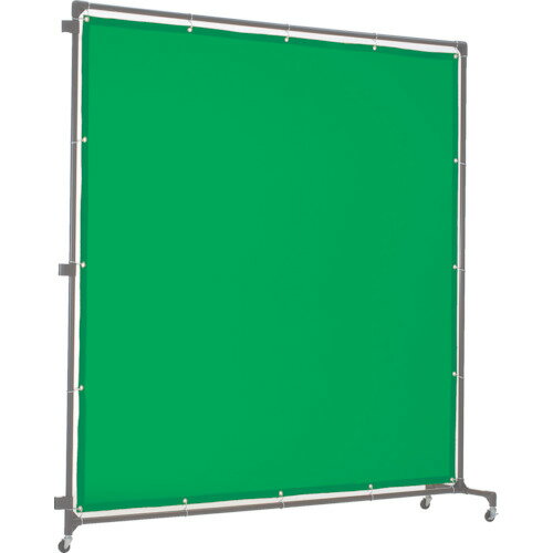 【★ポイント5倍★】10/4~10/9開催！お買い物マラソン(要エントリー) TRUSCO 溶接遮光フェンス 2020型接続 緑 YFAS-GN