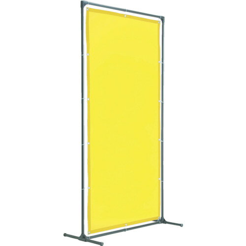 【★ポイント10倍★】楽天スーパーSAIL(12/4~12/11)　TRUSCO 溶接遮光フェンス 1020型単体固定足 緑 YFBK-GN