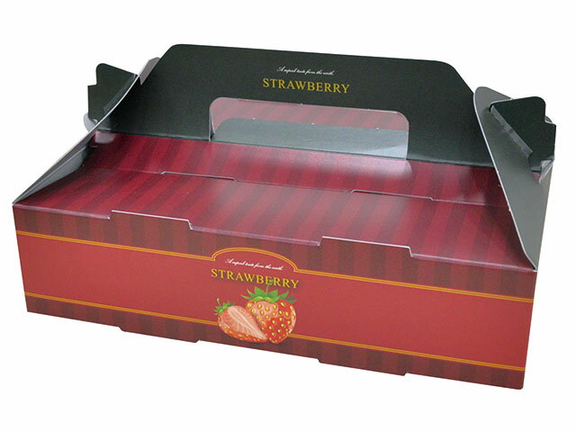 【★ポイント5倍★】8/4~8/11開催！お買い物マラソン(要エントリー) パックスタイル PS手提箱イチゴ2P リッチレッド小 1ケース 00592643