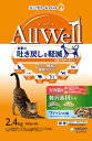 【4/14～4/17開催】お買い物マラソン×ポイント5倍！(要エントリー) ユニチャーム ALLWeLL 室内猫用 贅沢素材入り フィッシュ味 天然小魚とささみフリーズドライ入り 2.4kg 1個 62236