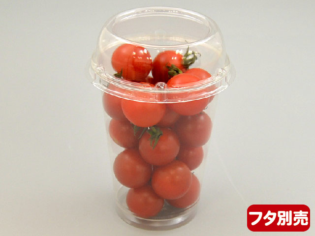 【ポイント10倍】12/1はワンダフルデー！パックスタイル PSミニトマトカップ300本体 1ケース 488847