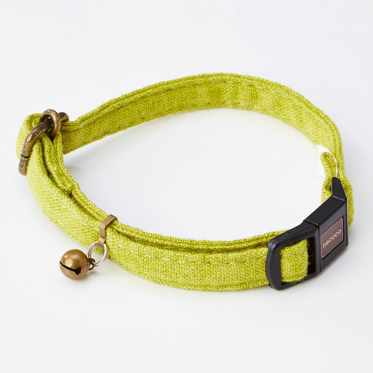 【★ポイント5倍★】11/14~11/16開催！楽天イーグルス感謝祭 × ポイントアップ(要エントリー)株式会社ペティオ necoco キャットカラー グリーン 犬猫用品 犬具 首輪 W57814