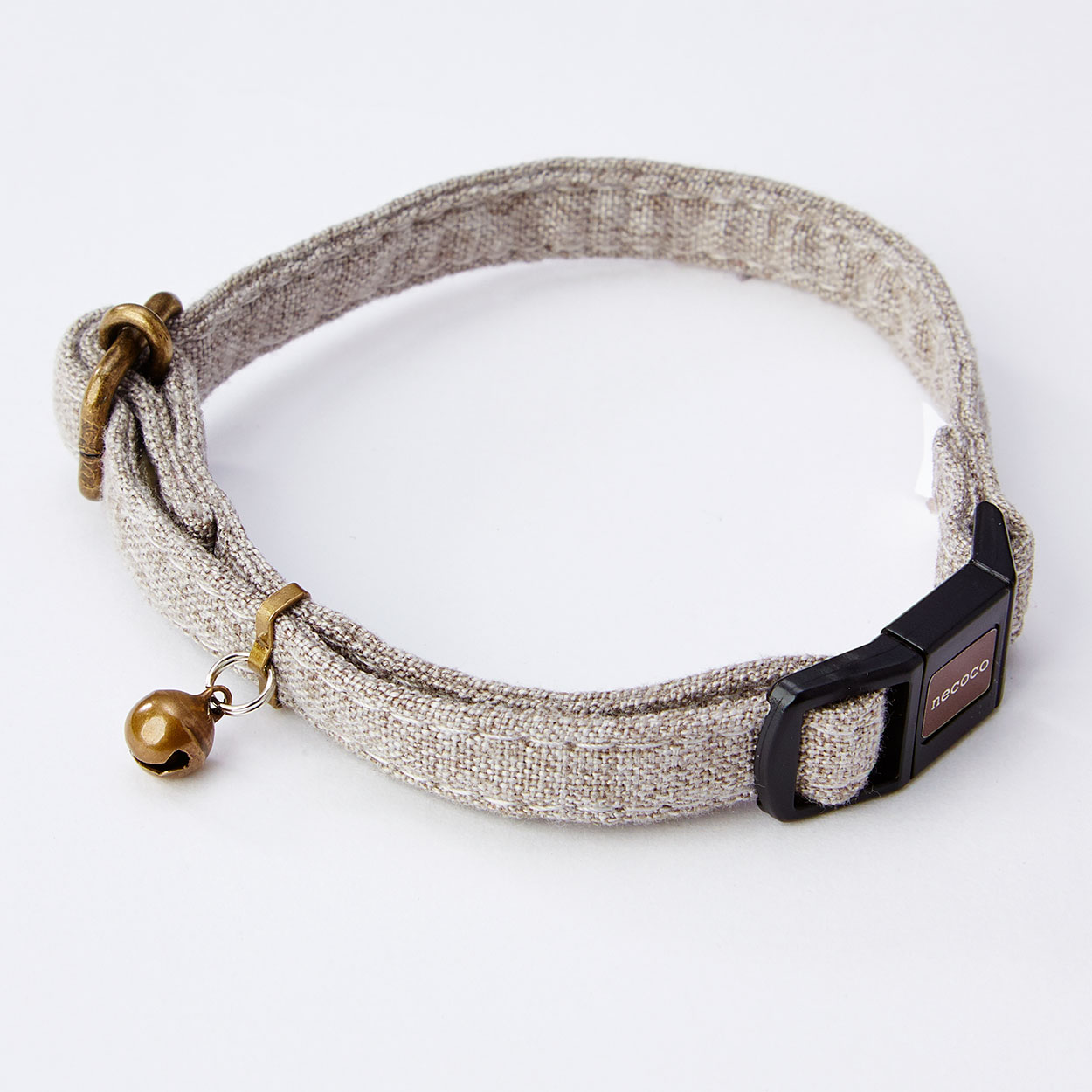 【★ポイント5倍★】11/14~11/16開催！楽天イーグルス感謝祭 × ポイントアップ(要エントリー)株式会社ペティオ necoco キャットカラー グレー 犬猫用品 犬具 首輪 W57816