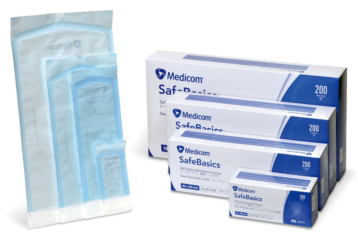 【★ポイント5倍★】7/4~7/11開催！お買い物マラソン(要エントリー) メディコムジャパン 滅菌シールパウチ（オートクレーブ/EOガス用） MS