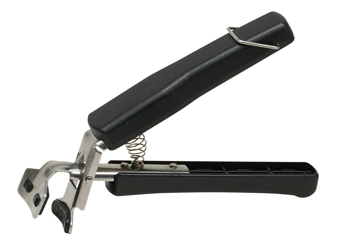 【★ポイント5倍★】10/14~10/17開催！お買い物マラソン(要エントリー) 蒸発皿つかみ 099119950 容器・実験器具 金属製品・磁器製品 焼成用容器