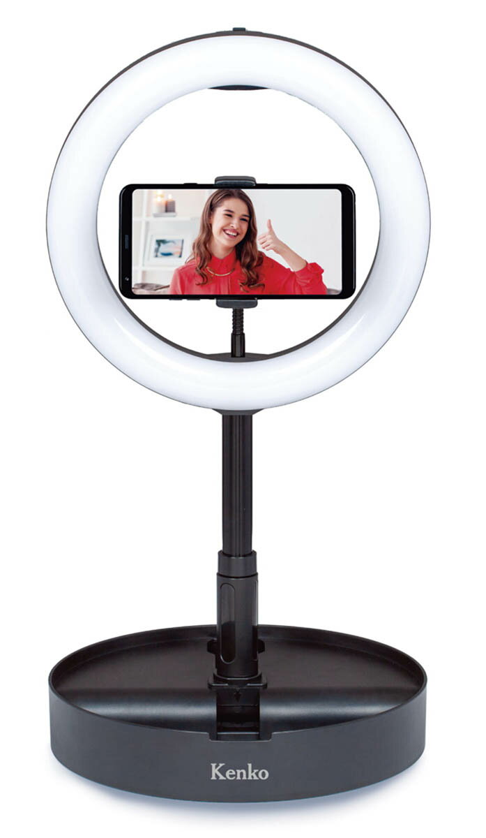 【ポイント10倍】12/1はワンダフルデー!ケンコートキナー LEDリングライト 087693 光学機器 写真用品 照明・暗幕
