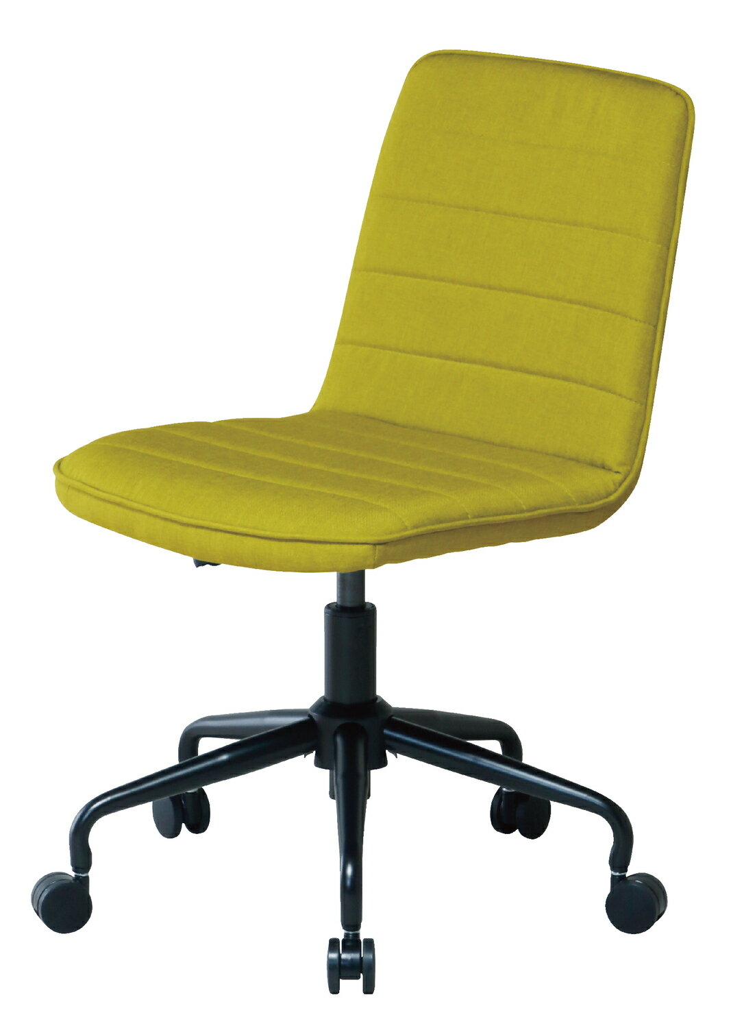 型番 ASOOC1GN 商品説明 ASOOC1 チェア は、移動のしやすさと使いやすさを追求したキャスター付きの省スペースチェアです。軽量で扱いやすく、オフィス・会議室・受付・医療施設・教育現場など、様々な場所で活躍します。省スペースながら安定感のある設計で、限られた空間でもストレスなく使えます。 仕様 梱包状態 完組　張地：布 (ポリエステル)　脚：スチ−ル 粉体塗装 (ブラック)　●座昇降 (ガスシリンダ−式) 機能付 仕様 W460×D500×H770〜845(SH415〜490)　