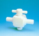 【★ポイント5倍★】楽天スーパーSAIL(6/4~6/11)※要エントリー コクゴ オールPTFE 二方バルブ 10φ 圧入用 1個 枝管外径10φ