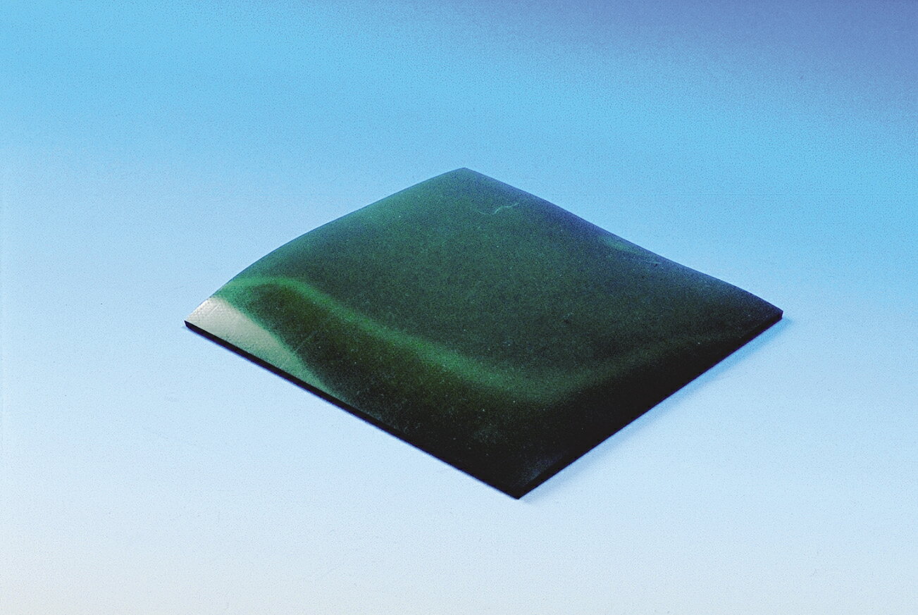 【★ポイント5倍★】7/19~7/26開催！お買い物マラソン(要エントリー) コクゴ カラー導電ゴムシートEC−8 緑色 1mm×1000mm×10M 10m/巻 EC-8