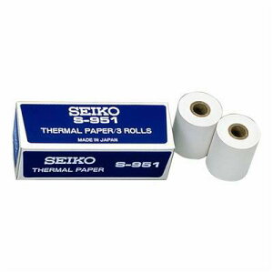 【★ポイント5倍★】楽天スーパーSAIL(9/4~9/11) ※要エントリー セイコー システムプリンター専用ロールペーパー S951 3ロール入