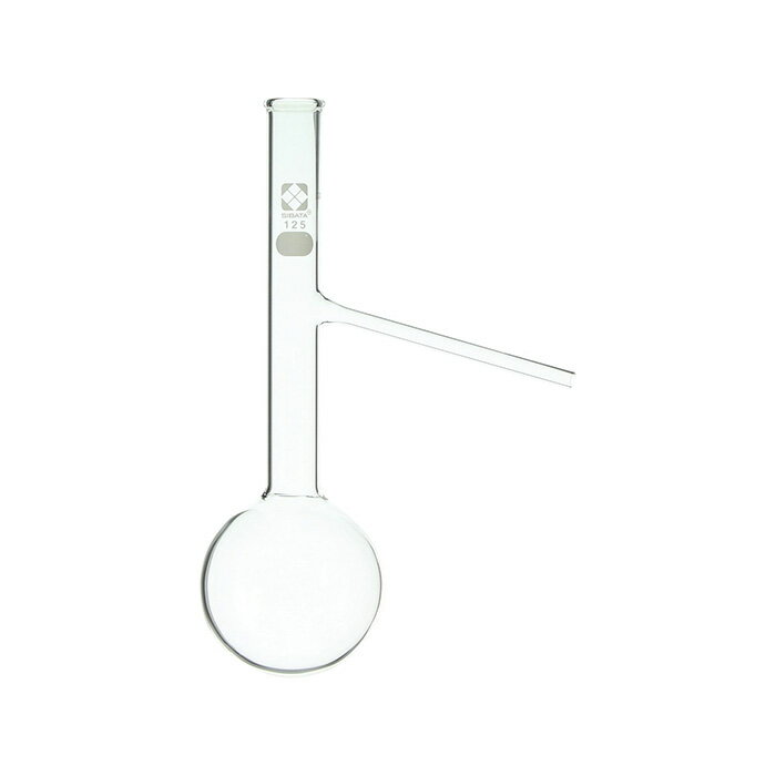 【★ポイント5倍★】楽天スーパーSAIL(9/4~9/11) ※要エントリー 蒸留フラスコ エングラー 125mL 010560-125