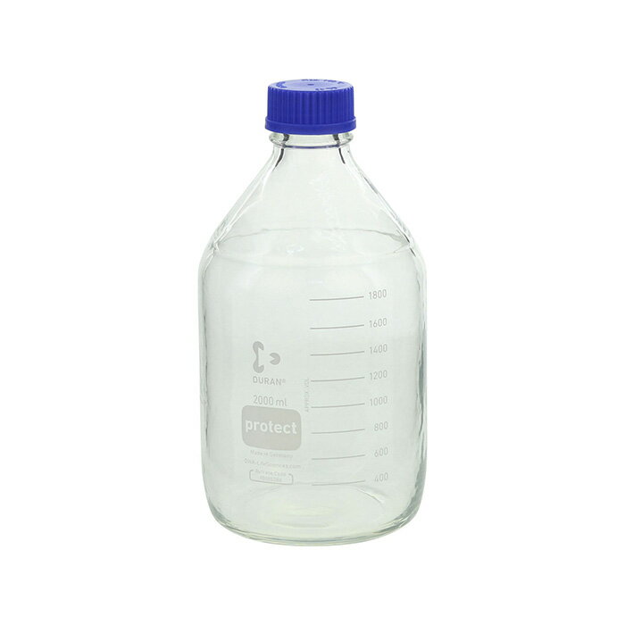 【ポイント10倍】12/1はワンダフルデー!ねじ口びん セーフティコート 青キャップ付 2L 017280-2000