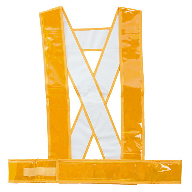 【★ポイント5倍★】楽天スーパーSAIL(6/4~6/11)※要エントリー タスキ型安全ベスト 771 70mm幅 反射テープ オレンジ