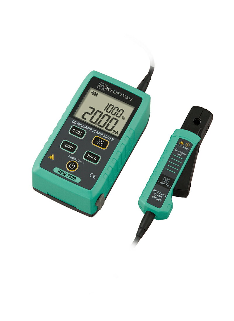 【ポイント10倍】12/1はワンダフルデー！DCミリアンペアクランプメータKEW2500