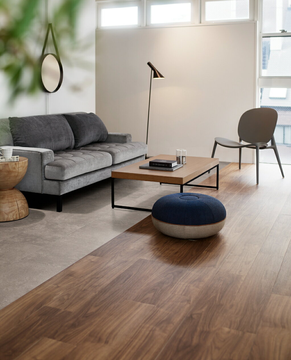 Panel Carpets - ★ポイント10倍★ 5/9~5/16 お買い物マラソン(要エントリー) 東リ(株) LAYフローリング ピタフィー 24枚入 ウォールナット LPF522 内装 インテリア 家具 タイル カーペット 床材 フロア 資材