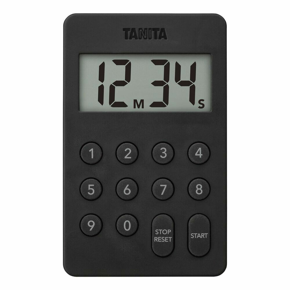 【★ポイント5倍★】11/14~11/16開催！楽天イーグルス感謝祭 × ポイントアップ(要エントリー)松吉医科器械 デジタルタイマー100分計 TD-415（ブラック） 24-8947-01 松吉医療総合カタログ｜マツヨシ　販売セット入数：1