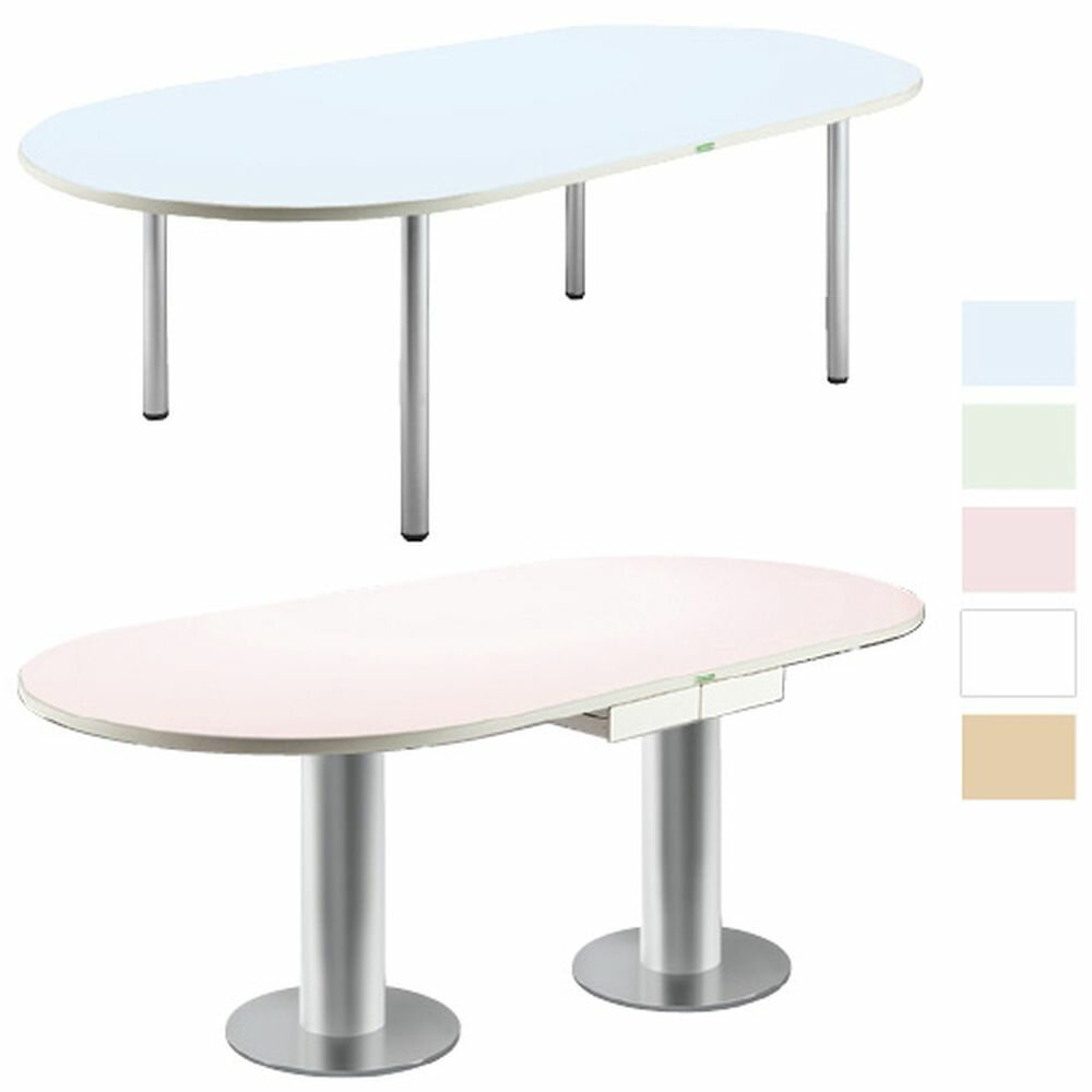 【★ポイント5倍★】楽天スーパーSAIL(9/4~9/11) ※要エントリー 松吉医科器械 ナースステーションテーブル 天板：ピンク／脚：シルバー KT-120MP 1台 ケルン 19-5925-1003　販売セット入数：1