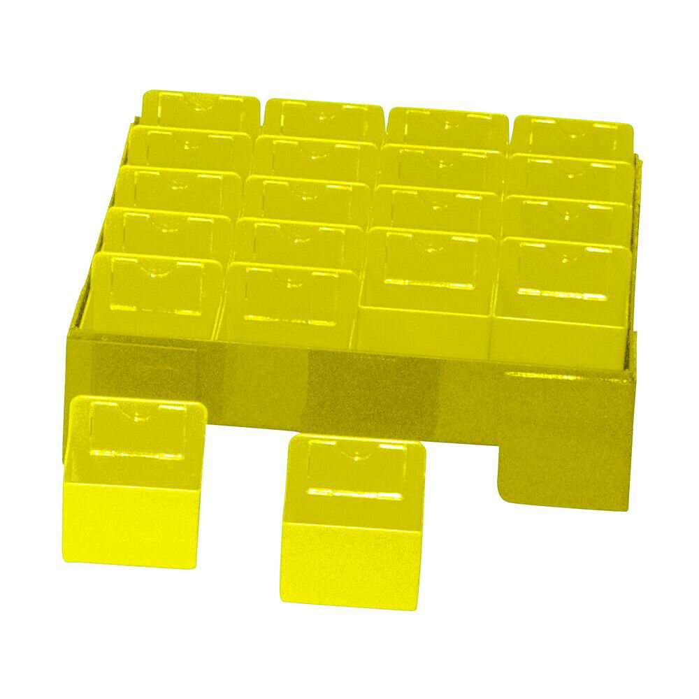 【ポイント10倍(5/1限定)】松吉医科器械 カラー散薬トレー（20人用） KT-20（イエロー） 1台 日本医理器材 23-5663-01　販売セット入数：1 与薬 調剤 薬局 与薬与薬 散薬トレー