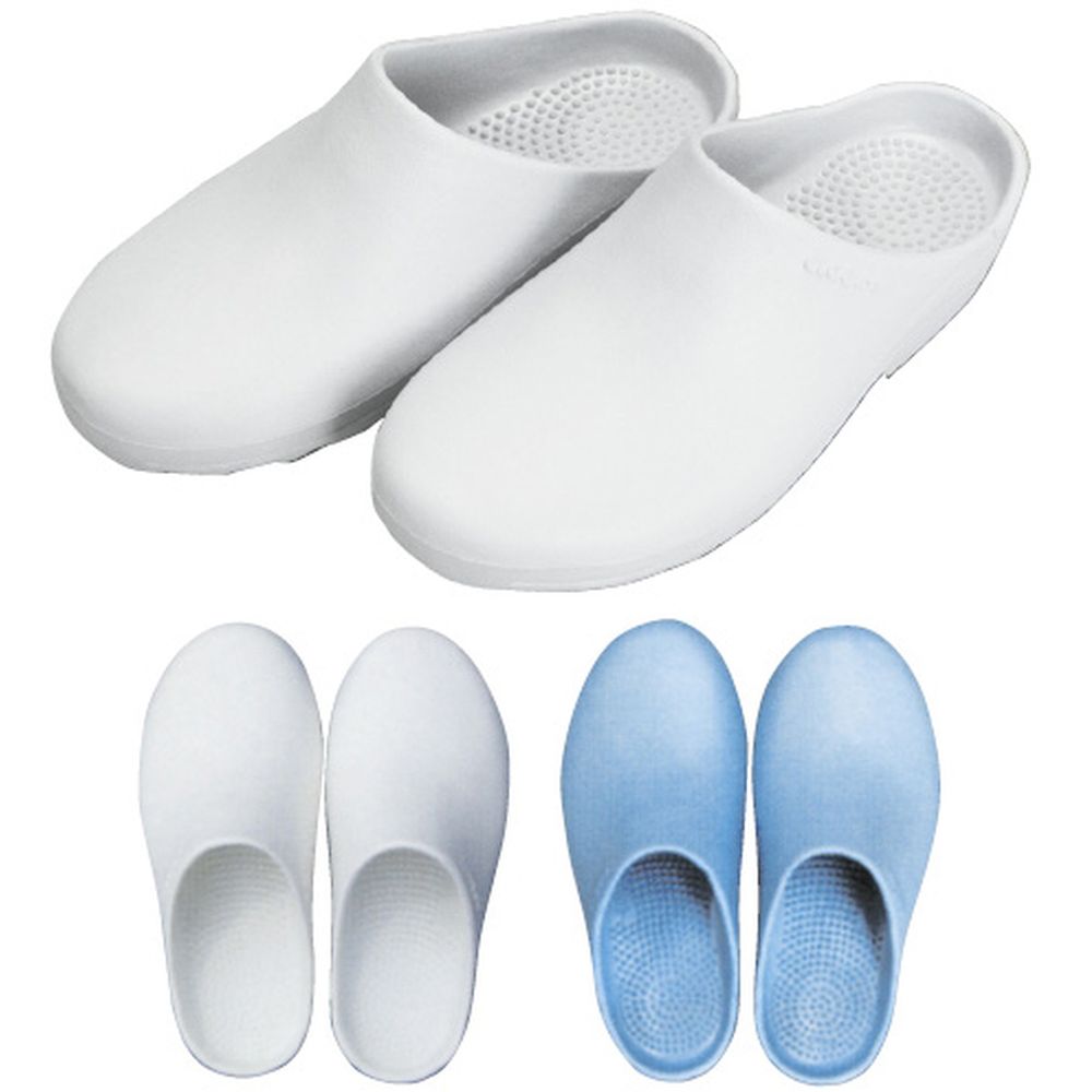 【★ポイント5倍★】8/24~8/27開催！お買い物マラソン(要エントリー) 松吉医科器械 手術室用クロッグ（クロッグライト） ブルー 22．0CM 1足 アクションジャパン 21-6805-0002　販売セット入数：1