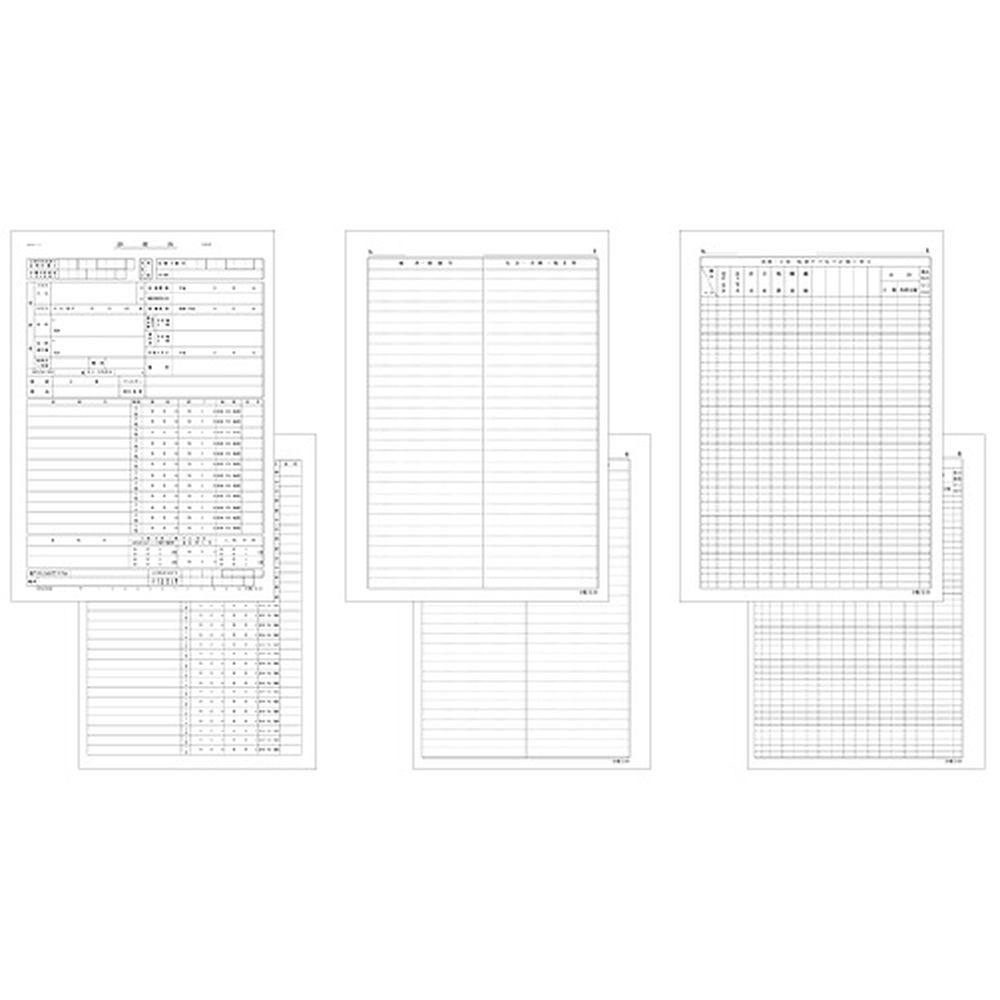 Amazon | カルテ用紙A4・2号用紙 41011-304（500枚入