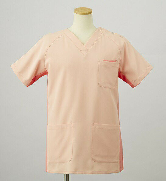 【ポイント10倍】12/1はワンダフルデー！松吉医科器械 オンワード　スクラブ（女性用）　HS8002　アプ..