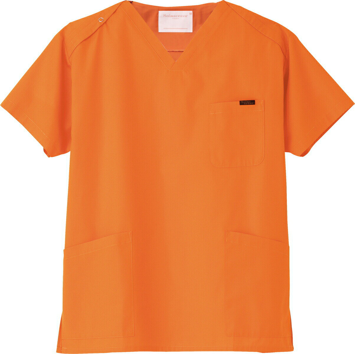 【★ポイント5倍★】4/24~4/27開催！お買い物マラソン(要エントリー) 松吉医科器械 PANTONE パントン　スクラブ（男女兼用） 7000SC（LL） オレンジ　販売セット入数：1