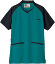 【★ポイント5倍★】5/9~5/16開催!お買い物マラソン(要エントリー) 松吉医科器械 WHISeL 男女兼用スクラブ WH11785(LL) ターコイズブル...