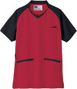 【★ポイント5倍★】5/9~5/16開催!お買い物マラソン(要エントリー) 松吉医科器械 WHISeL 男女兼用スクラブ WH11785(3L) ワイン 販売セ...