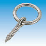 【★ポイント5倍★】3/21~3/27開催！お買い物マラソン(要エントリー)水本機械製作所 打ち込み丸カンCR-8 チェーン 金具 ジョイント