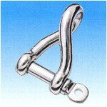 【★ポイント10倍★】1/9~1/16開催！お買い物マラソン(要エントリー) 水本機械製作所 ヒネリシャックルSPT-8 チェーン 金具 ジョイント