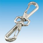 【★ポイント5倍★】3/21~3/27開催！お買い物マラソン(要エントリー)水本機械製作所 スイベルダブルフックWF-1 チェーン 金具 ジョイント