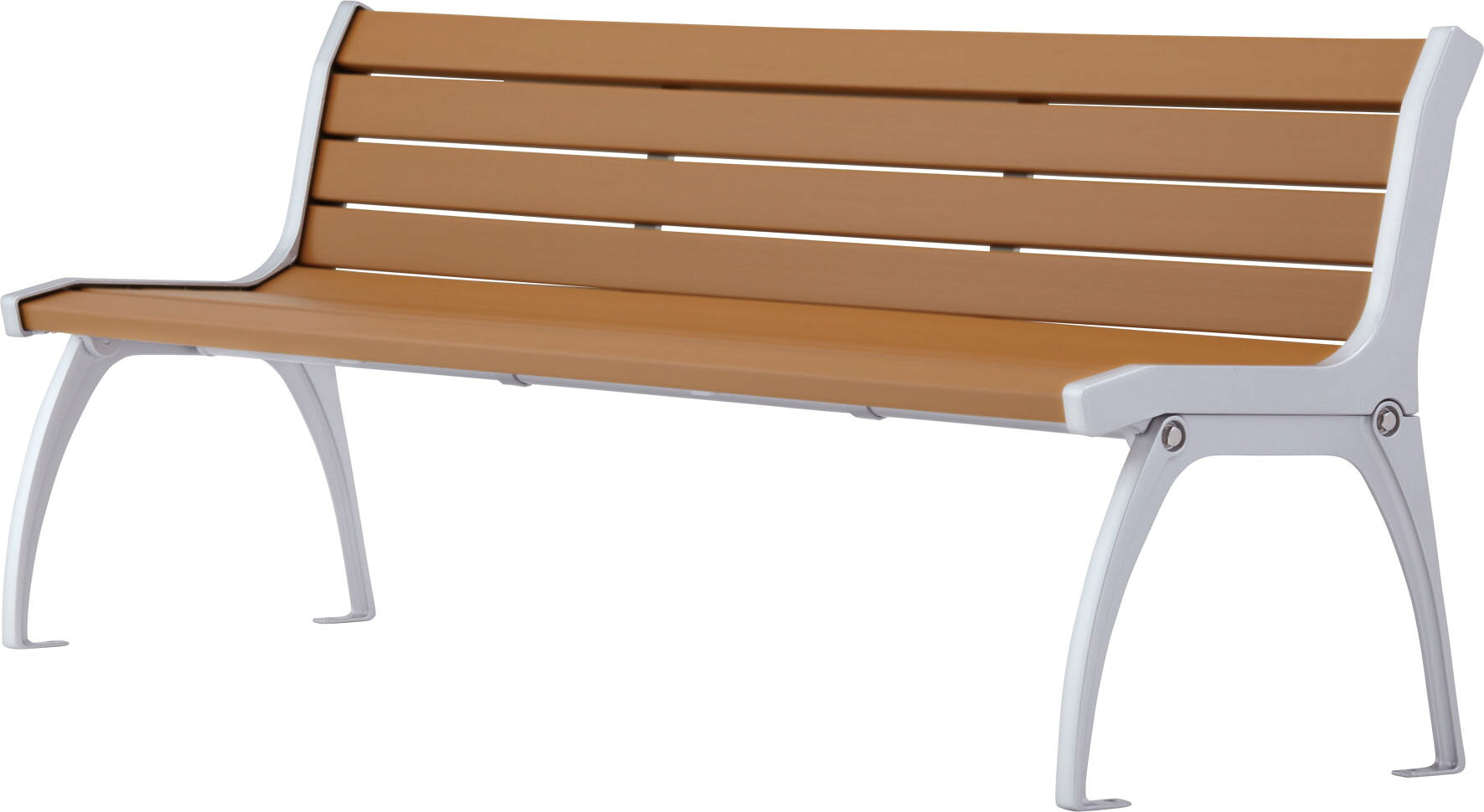 Benches - 【法人限定／軒下渡し】モリマーキンキ ストリートファニチャー 屋外用ベンチ RE-1810N 家具 エクステリア 施設 公共 民間