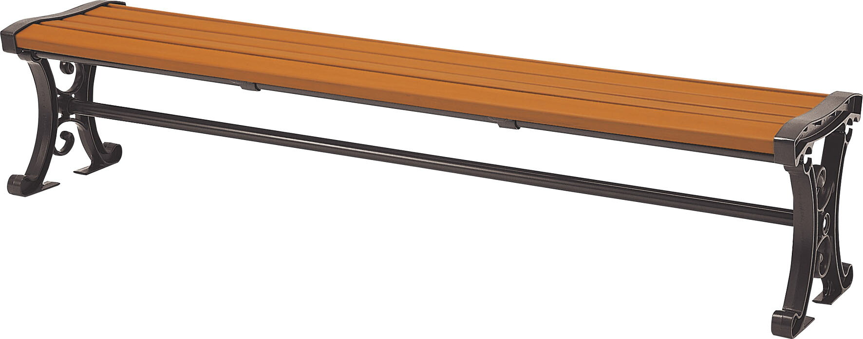Benches - 【法人限定／軒下渡し】モリマーキンキ ストリートファニチャー 屋外用ベンチ RP-1800BN 家具 エクステリア 施設 公共 民間