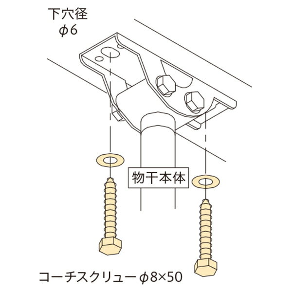 【当店限定】5/18・5/20はポイント5倍！！川口技研 ホスクリーン取付パーツ HP-15 木下地直付パーツ HP..