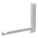 【ポイント10倍(5/1限定)】川喜金物narrow style ルームハンガーブラケット ホワイト 32035 (1セット:2本入り) 32035 建材 建設...