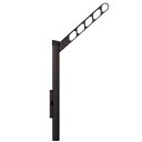 【ポイント10倍(5/1限定)】ナスタ アーム付上下移動式ポール KS-DA556ASPN-DB ダークブロンズ (1セット:2本入り) KS-DA556ASP...