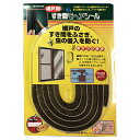 【ポイント10倍(5/1限定)】槌屋 網戸用すき間モヘアシール No.6095 2000mm ブロンズ 幅6mm×高さ9.5mm×長さ2m No.6095 建材...