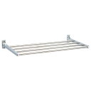 【ポイント10倍(5/1限定)】リラインス タオル棚 R725-400 パイプ:ステンレス(研磨仕上) R725-400 建材 建設 生活雑貨 資材 工事 現場