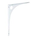 【ポイント10倍(5/1限定)】水上 コンパクト棚受 白 250×300mm 0901-03506 (1セット:6本入り) 0901-03506 建材 建設 生...