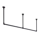 【ポイント10倍(5/1限定)】ハンギングH1 天井付 Cタイプセット ブラック W1780mm×H450mm 30017004 建材 建設 生活雑貨 資材 工...