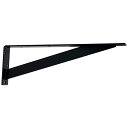 【ポイント10倍(5/1限定)】水上 スリムカウンター棚受 450×150×38 ツヤ消しブラック SCT-450BK(1セット:2本入り) 建材 建設 生活雑...