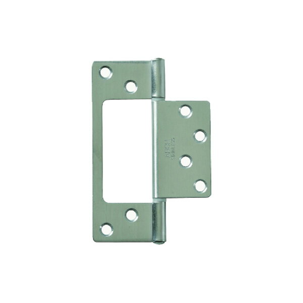 【ポイント10倍】11/20~11/27 ブラックフライデーxポイントアップ(要エントリー) ニシムラ（ARCH） No.4300 ステンフラッシュ蝶番 102mm ヘヤーライン （1セット：10枚入り） 建材 建設 生活雑貨 資材 工事 現場