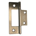 【ポイント10倍(5/1限定)】ニシムラ(ARCH) No.4300 ステンフラッシュ蝶番 64mm アンバー (1セット:20枚入り) 建材 建設 生活雑貨 ...