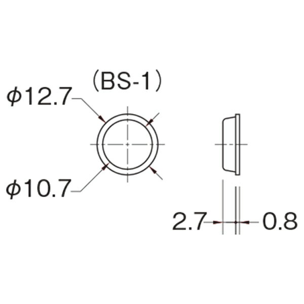【★ポイント5倍★】9/19~9/24開催！お買い物マラソン(要エントリー) 水上 クリアーバンパー φ12.7mm　（20個×5パック入） 建材 建設 生活雑貨 資材 工事 現場