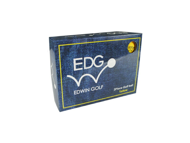 【ポイント10倍】楽天スーパーSAIL(12/4~12/11) ※要エントリー EDWIN GOLF ゴルフボール 12P マット YELLOW EDBA-3776 4536214103504 スポーツ 運動 ゴルフ クラブ ボール グローブ キャップ バッグ