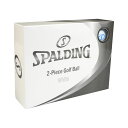 【★ポイント5倍★】7/4~7/11開催!お買い物マラソン(要エントリー) SPALDING ゴルフボール 12P WHITE SPBA-3768 4536214103627 スポーツ 運動 ゴルフ クラブ ボール グローブ キャップ バッグ