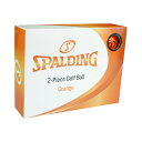 【★ポイント5倍★】7/4~7/11開催!お買い物マラソン(要エントリー) SPALDING ゴルフボール 12P ORANGE SPBA-3768 4536214103634 スポーツ 運動 ゴルフ クラブ ボール グローブ キャップ バッグ