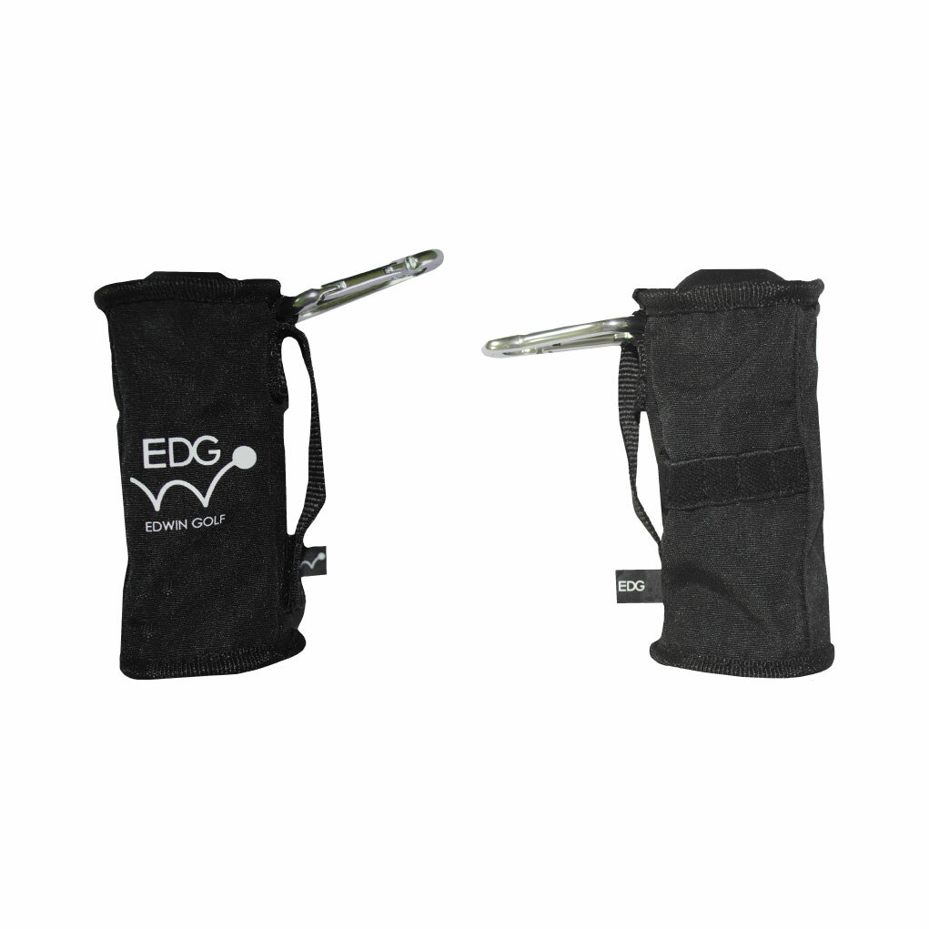 【ポイント10倍】楽天スーパーSAIL(12/4~12/11) ※要エントリー EDWIN GOLF ボールホルダー BLACK EDSC-3486 4536214216051 スポーツ 運動 ゴルフ クラブ ボール グローブ キャップ バッグ