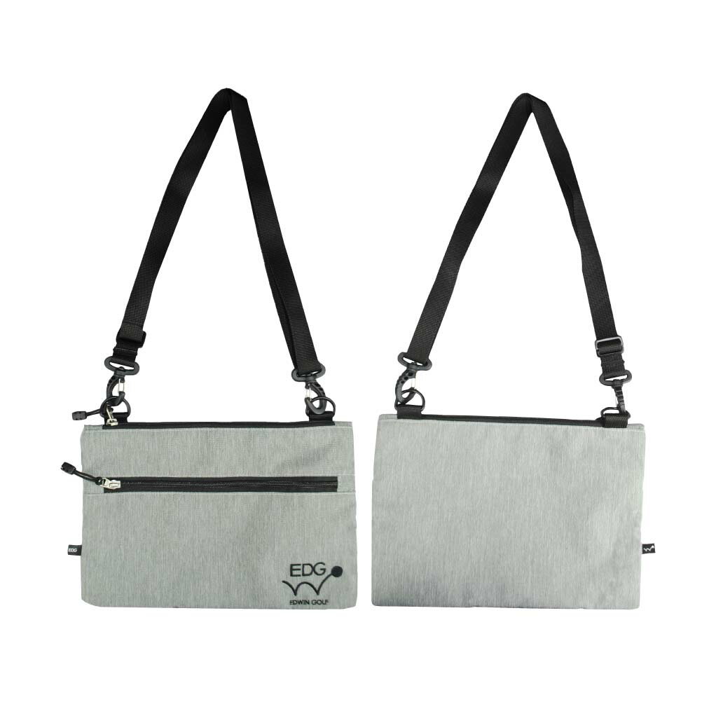 型番EDSC-3492 商品説明メインポケットは仕切り付きで整理が簡単。ちょっとしたお出かけにも。素材：合成繊維(ポリエステル) 寸法長さ29cm　幅21cm　 重量130g 補足事項